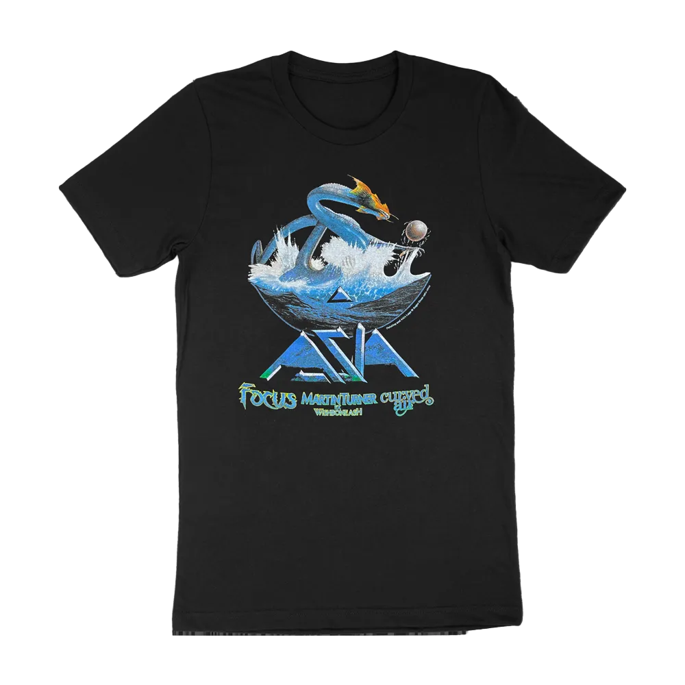 Heat of the Moment Black Tour T-Shirt